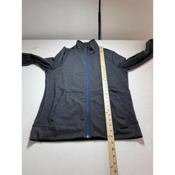 Lululemon Men's PrePost Jacket Heathered Black Gray Size M Full Zip - Picture 7 of 7